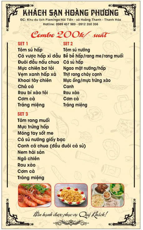 Combo 200.000đ/người